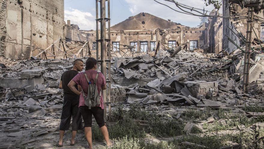 Ucrania resiste en Lisichansk y el Ejército ruso pone la mira en Sloviansk EFE/EPA/OLEKSANDR RATUSHNIAK