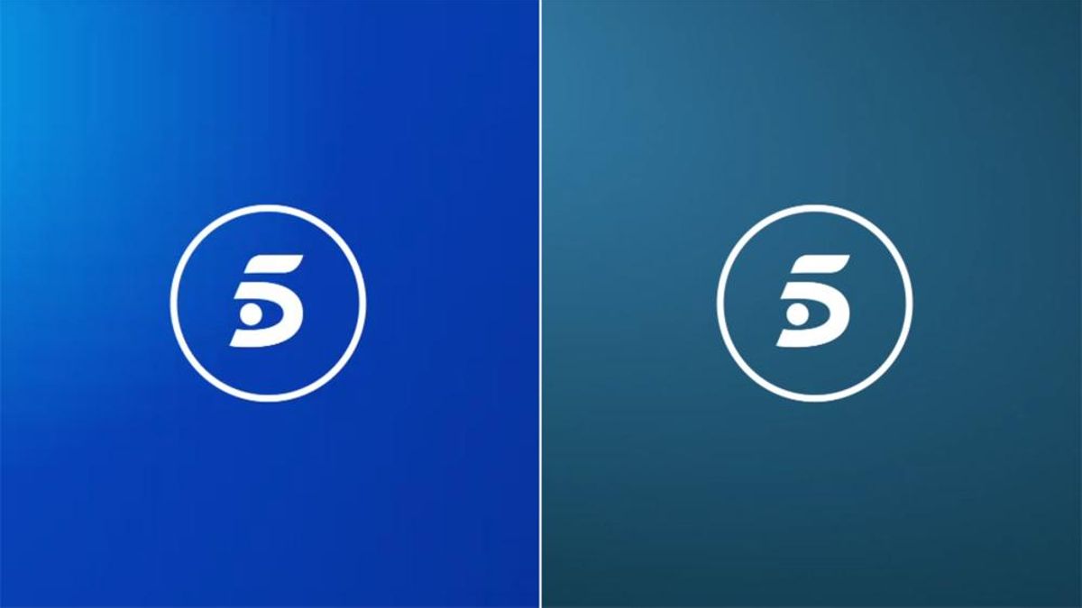 El 'modo día' y el 'modo noche' de la nueva imagen corporativa de Telecinco