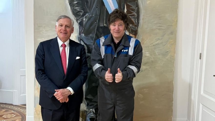 En nombre de la libertad (y con fondos públicos), Milei convirtió la Casa Rosada en sede de un homenaje a Huerta de Soto