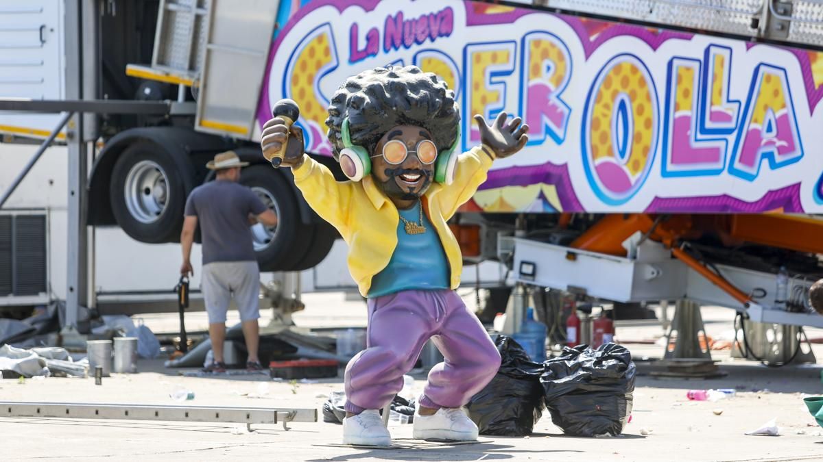Desmontaje de la Feria