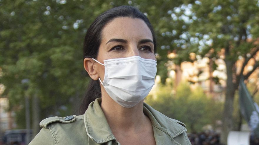 La candidata de Vox a la presidencia de Madrid, Rocío Monasterio.