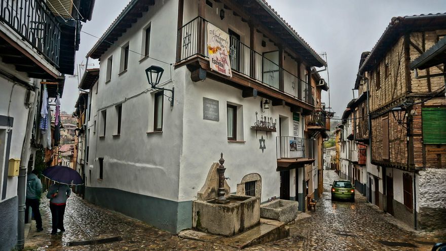 Esquina en la Judería de Hervás.