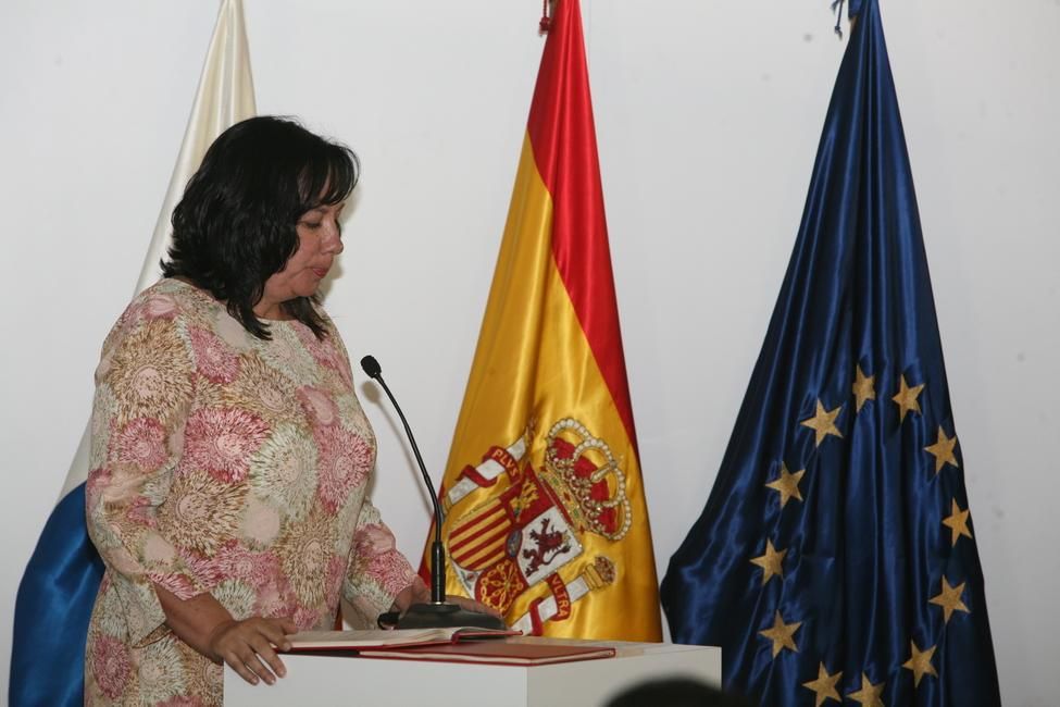 Soledad Monzón, consejera de Educación y Cultura (CC). (ALANDRO RAMOS)