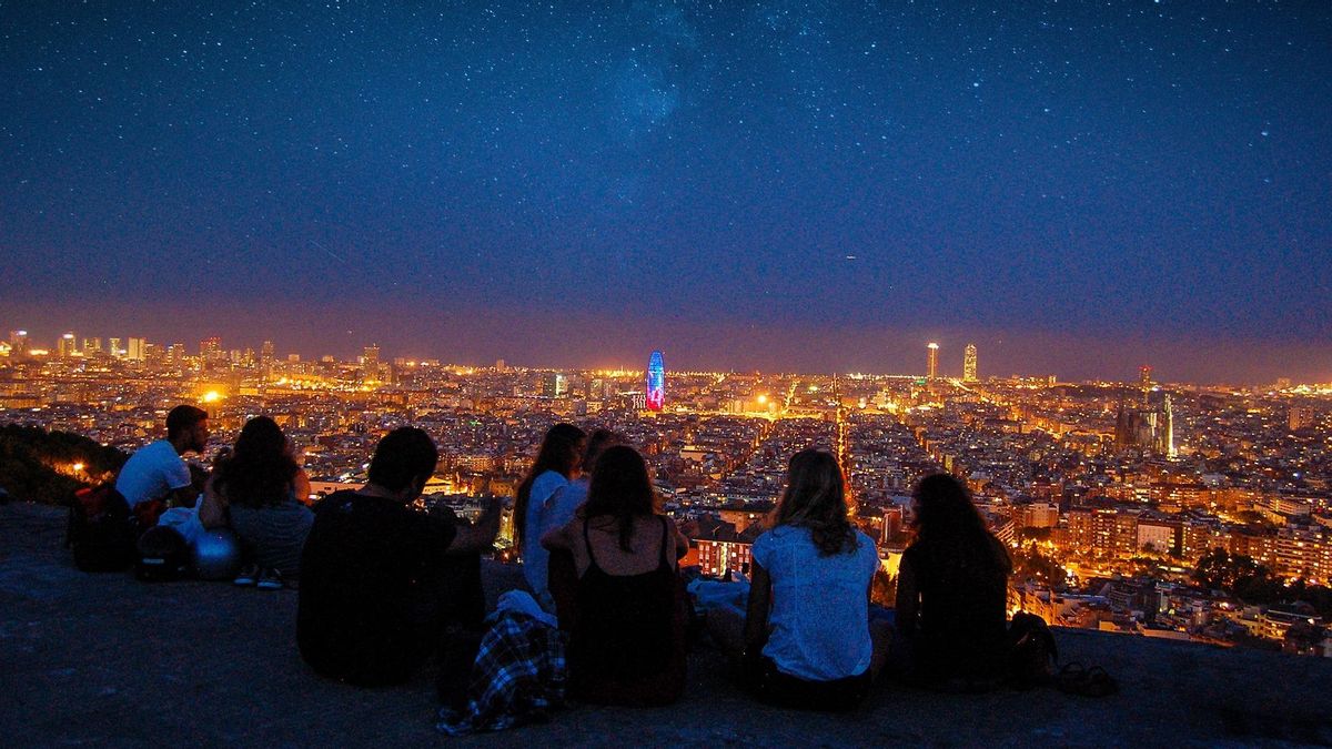 Barcelona desde el Mirador del Carmel.
