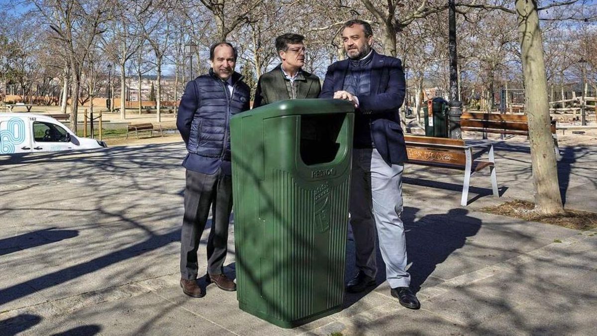 La papelera gigante que el Ayuntamiento de Madrid empezará a instalar en los parques de la ciudad