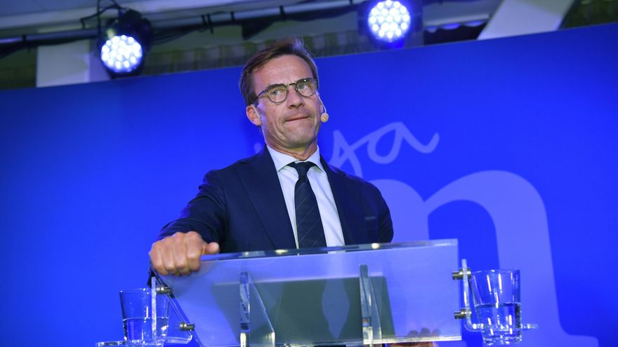 Ulf Kristersson, uno de los líder de la Alianza de Centroderecha Sueca, en una imagen de archivo.