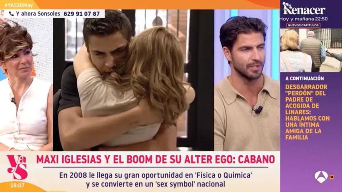 Maxi Iglesias habla sobre 'Física o Química' en 'Y ahora Sonsoles'
