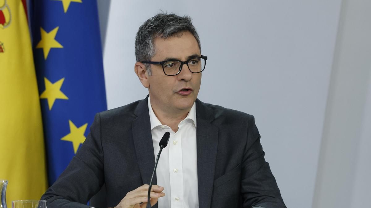 Bolaños en el Consejo de Ministros.