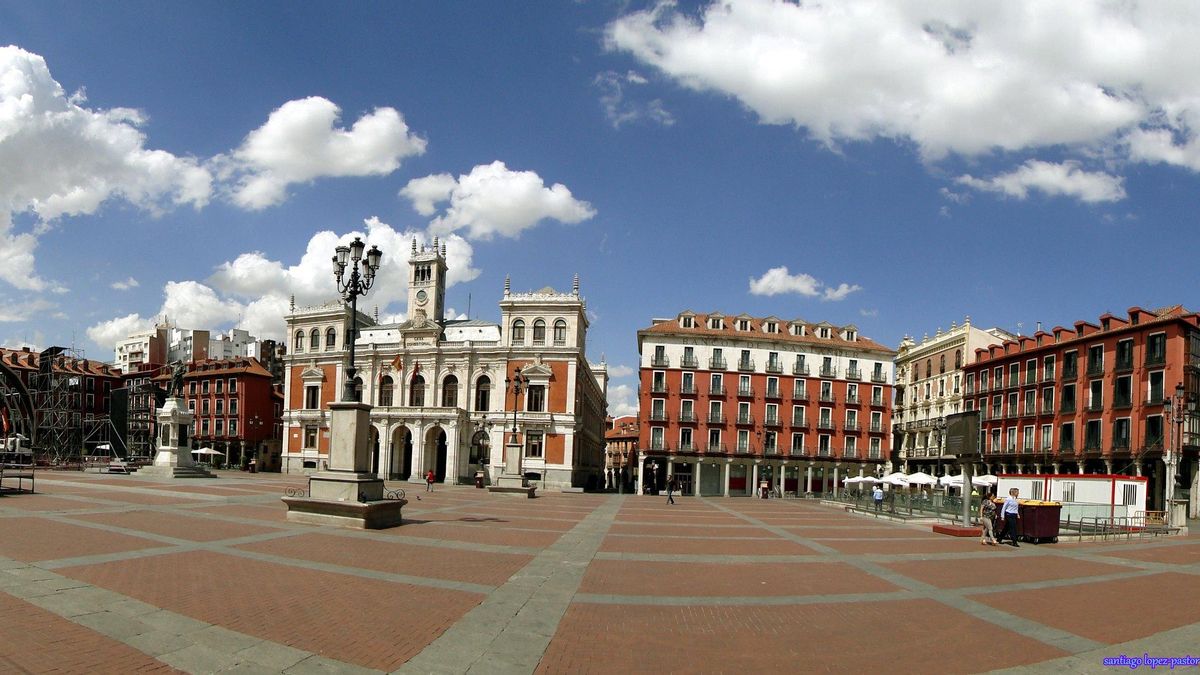 Plaza Mayor en Valladolid.