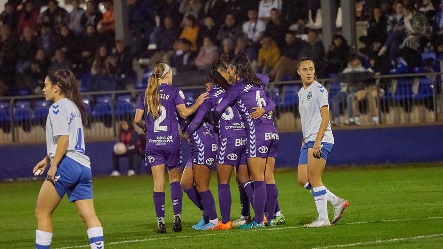 La UDG Tenerife se apunta el derbi de la Copa de la Reina