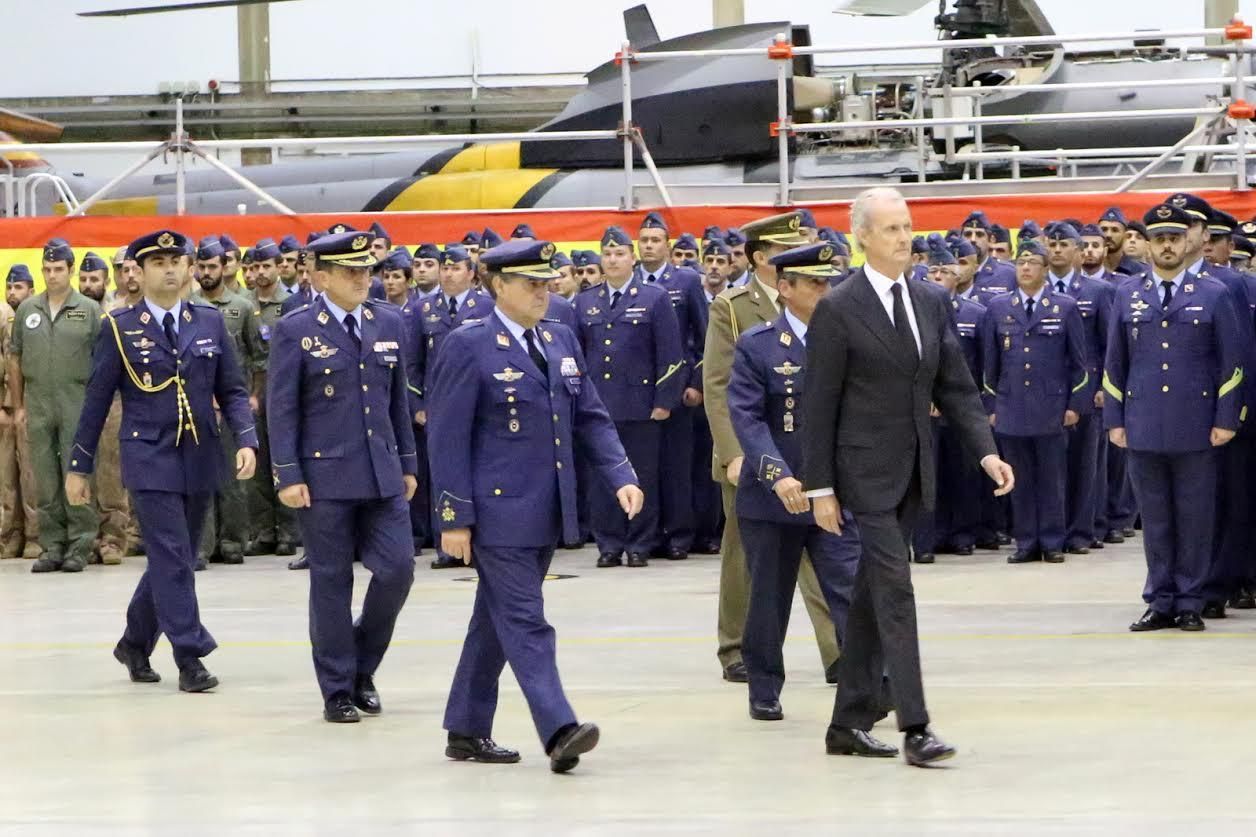 Funeral por los militares del SAR fallecidos en accidente de helicóptero.  (ALEJANDRO RAMOS)