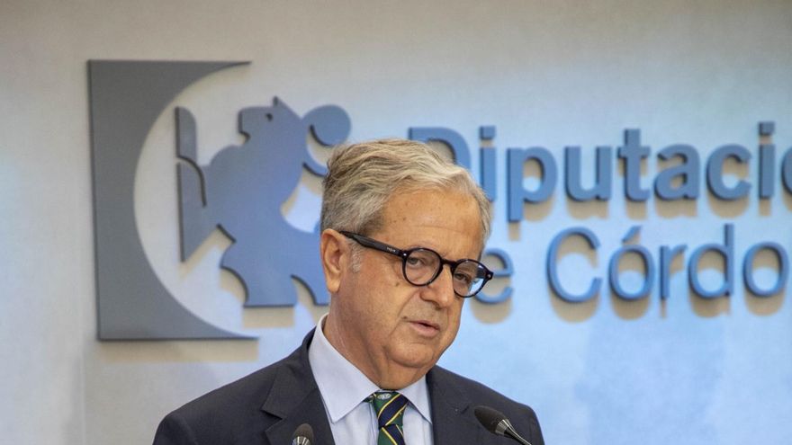 Archivo - El presidente de la Diputación de Córdoba, Salvador Fuentes, en una imagen de archivo.