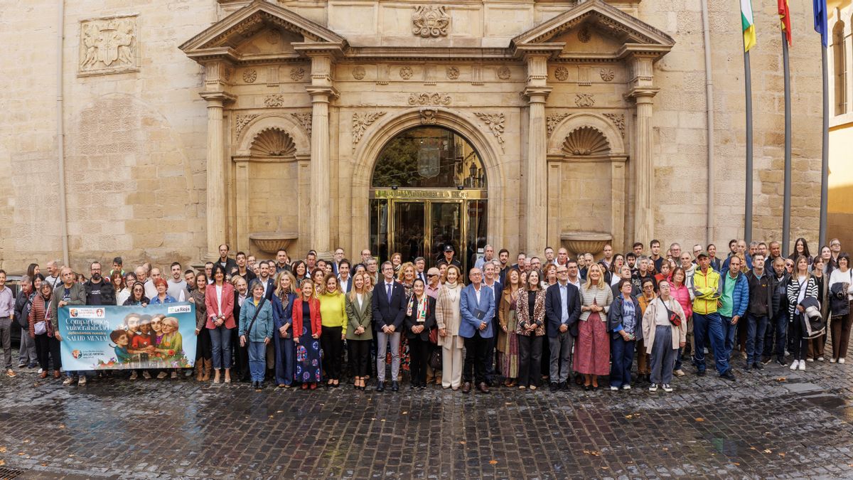 Acto por el Día de la Salud Mental en el Parlamento de La Rioja