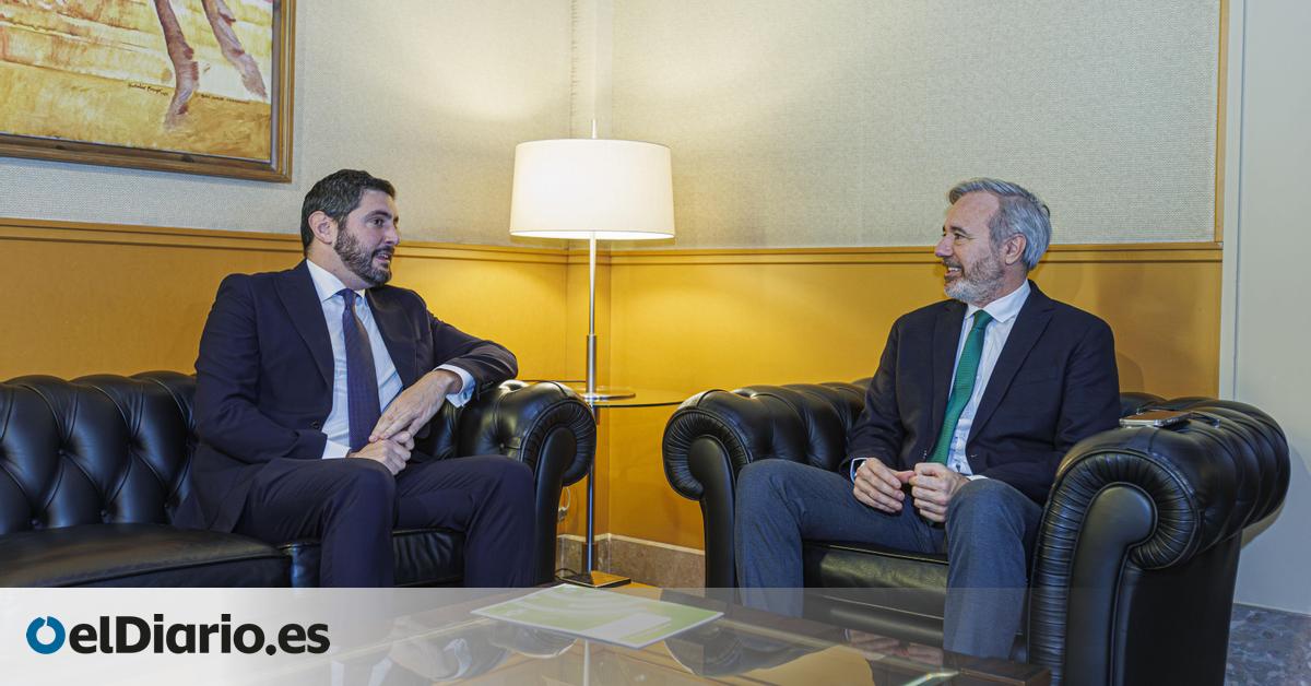 Azcón fuerza el adelanto electoral en Aragón: Vox le acusa de no tener ningún interés en negociar