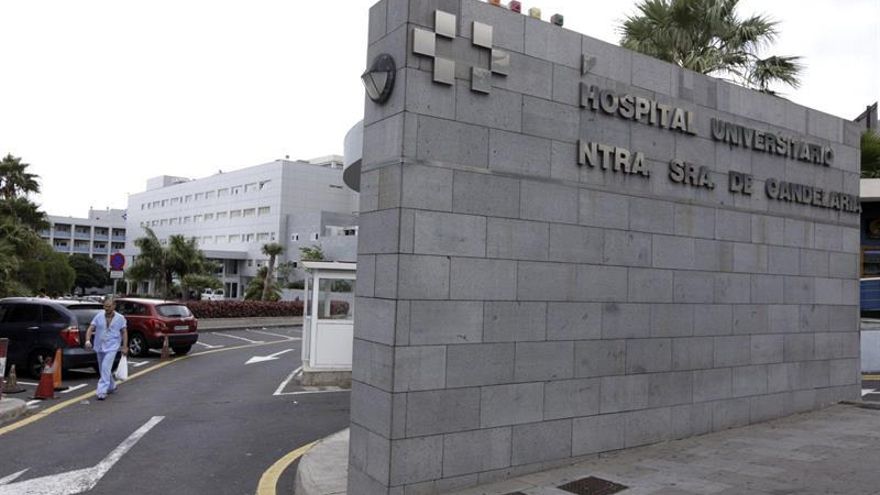 Vista del Hospital Universitario de Nuestra Señora de La Candelaria en Tenerife.