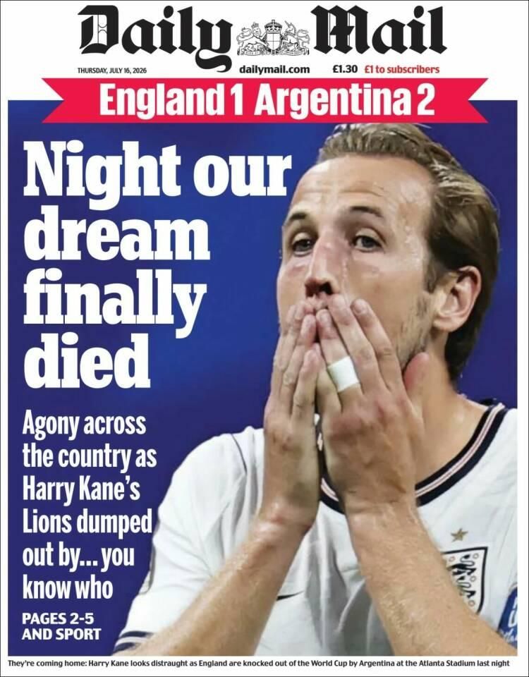 Hermosa mañana, ¿verdad? La Selección Argentina lo hizo otra vez: las tapas de los diarios se rinden ante la Scaloneta finalista