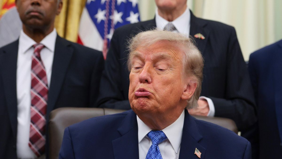 El presidente de EEUU, Donald Trump, en el Despacho Oval, el 26 de junio de 2026 en Washington, DC.