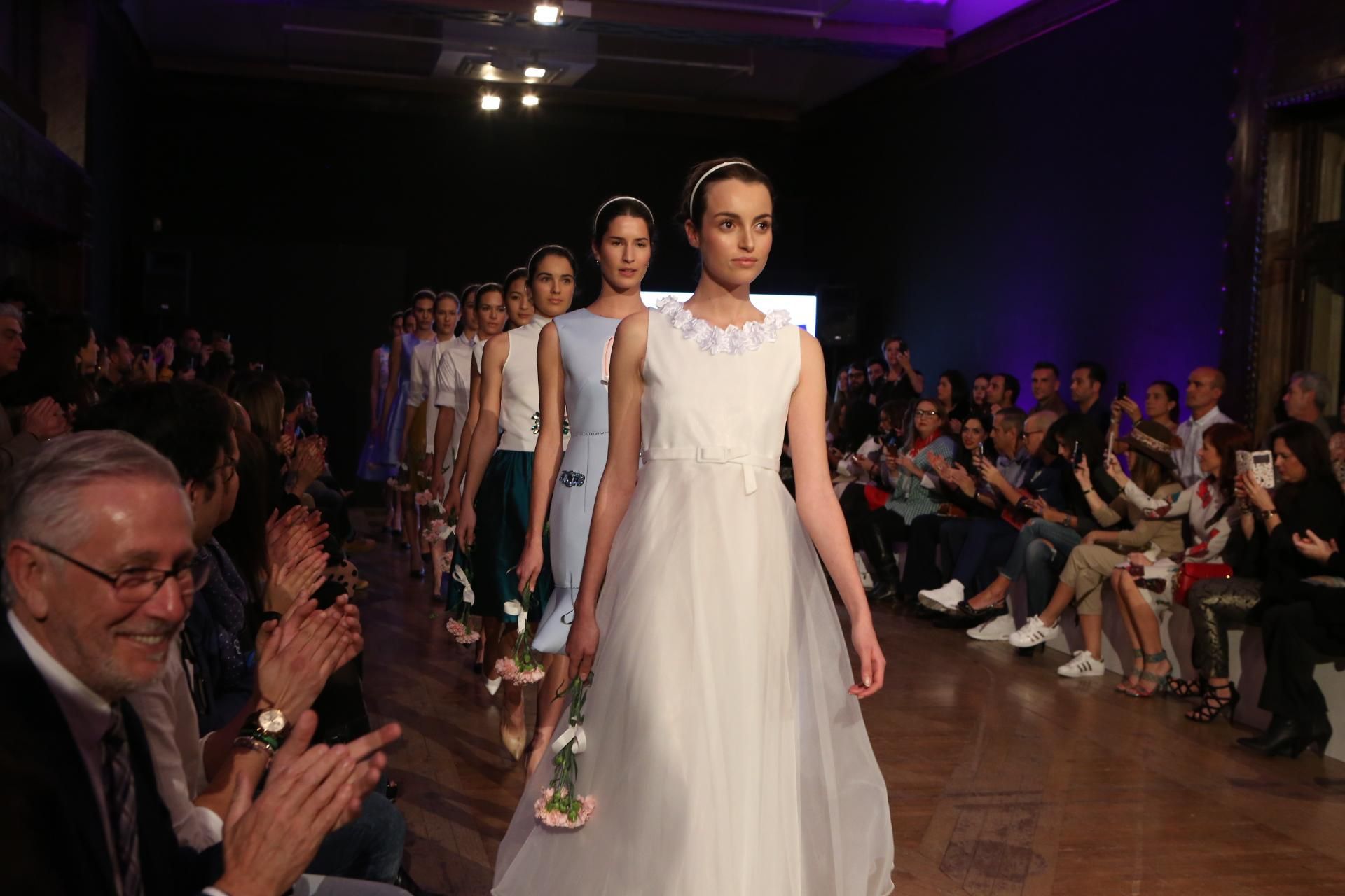 Desfile del diseñador Arcadio Domínguez en la pasarela Gran Canaria Moda Cálida (Alejandro Ramos)