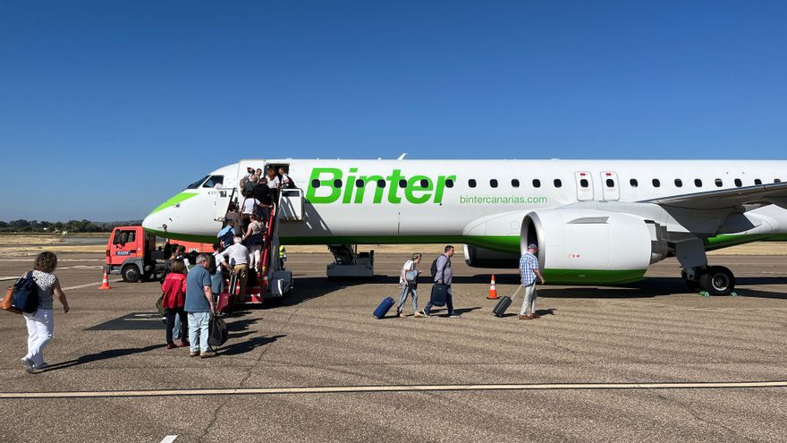 Binter mantiene su actividad aérea en Córdoba y ya vende billetes hasta marzo de 2027