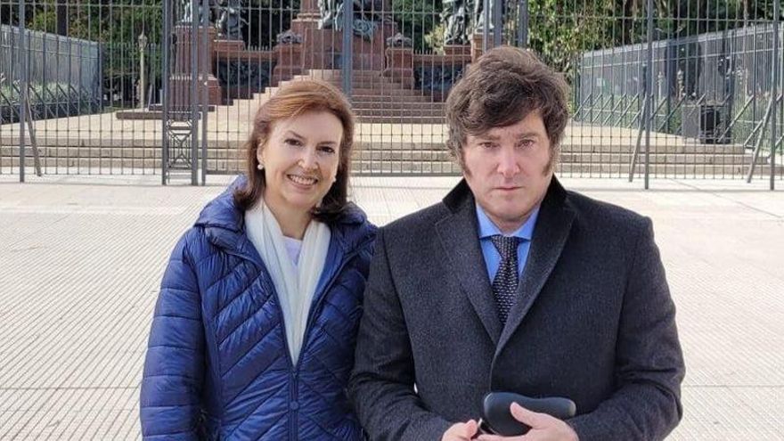 Javier Milei confirmó a Diana Mondino como primera candidata a diputada nacional por CABA