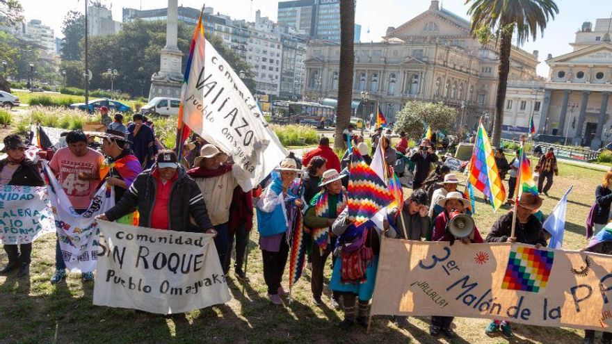 Ante la falta de respuesta de la Justicia, el Tercer Malón de la Paz seguirá frente a Tribunales