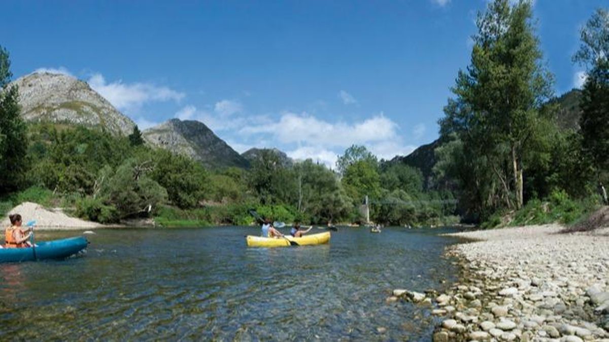 El río Sella, en Asturias.