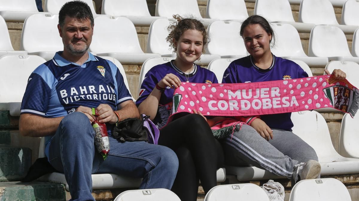 Grada Blanquiverde del Córdoba CF - Granada CF