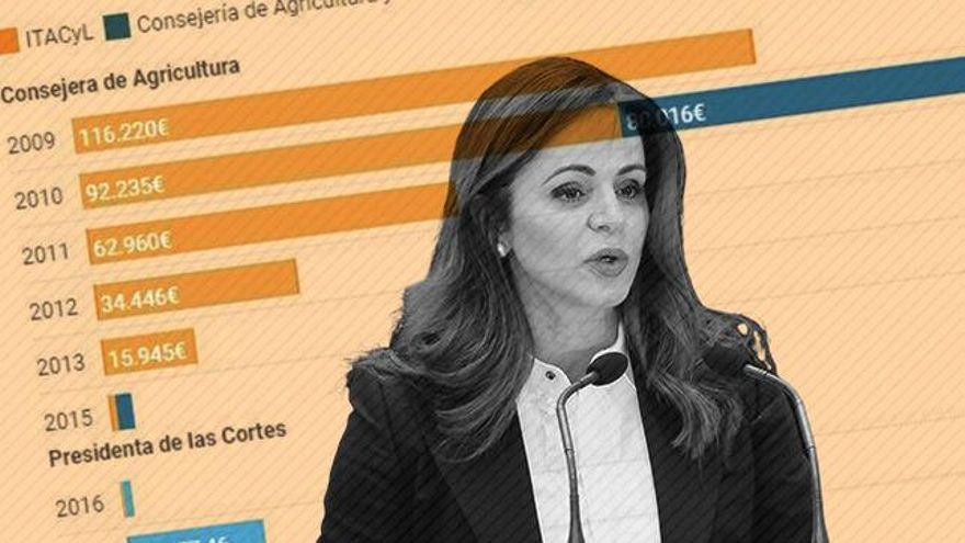 silvia clemente pp partido popular ciudadanos itacyl consejeria agricultura cortes castilla y león pagos subvenciones empresas polémica política primarias dinero