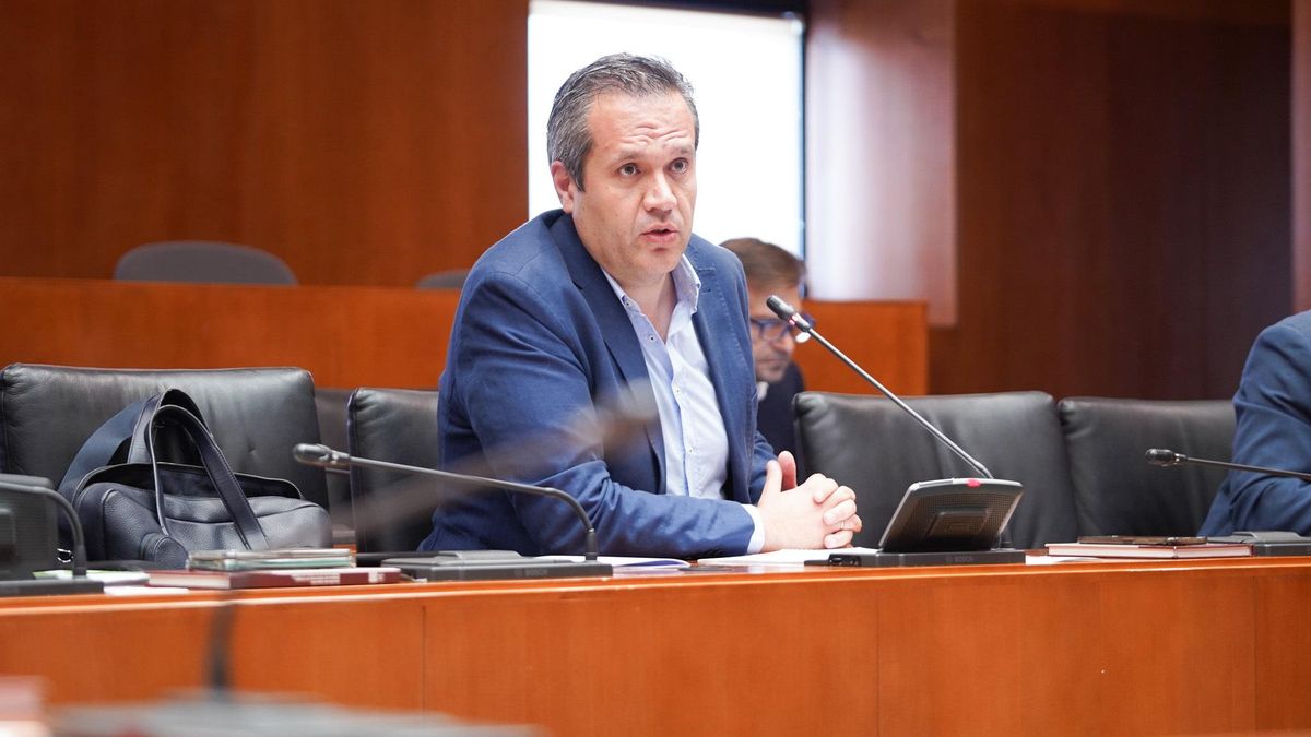 Archivo - El diputado de Cs en las Cortes de Aragón, Carlos Ortas.