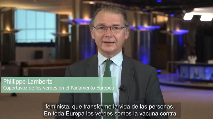 El coportavoz de los verdes en el Parlamento Europeo, Philippe Lamberts