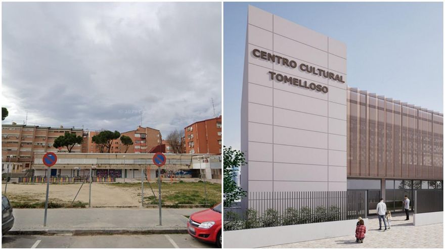 Futuro cultural en la parcela de la calle Tomelloso: el Ayuntamiento levantará allí un nuevo centro para Usera
