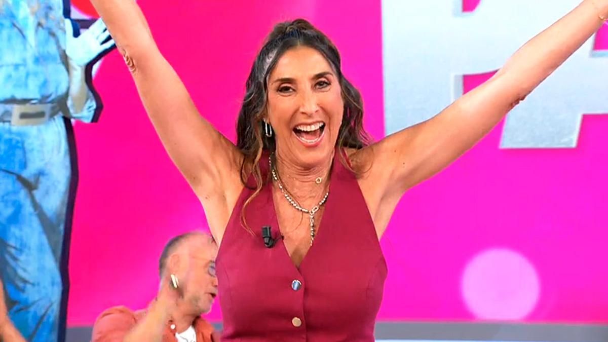 Paz Padilla cierra "orgullosa" su 'Show' en Telecinco tras la cancelación: "Las mejores fiestas se terminan pronto"