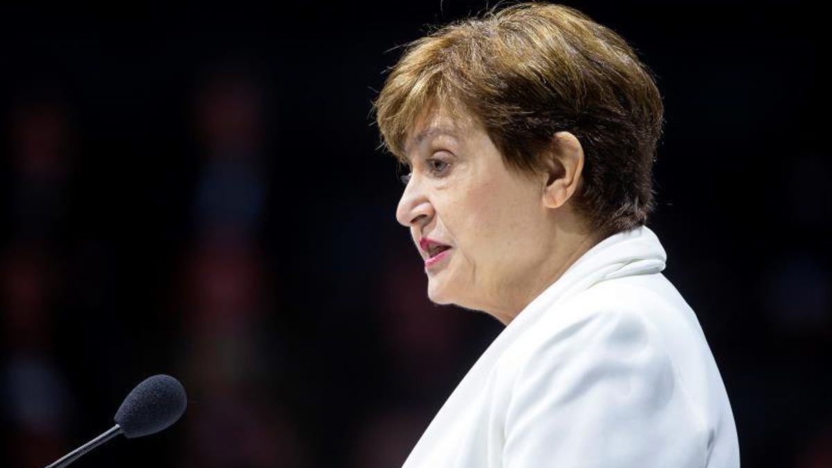 La directora gerente del FMI, Kristalina Georgieva.