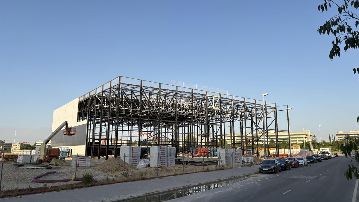 Imagen de las obras del teatro del musical, en julio