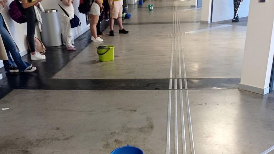 Hace aguas la recién reformada estación de autobuses de León en la que la Junta invirtió 7 millones de euros