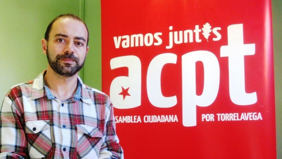 El concejal y portavoz de ACpT, Iván Martínez.