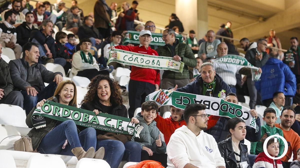 Grada Blanquiverde del Córdoba CF - Real Murcia