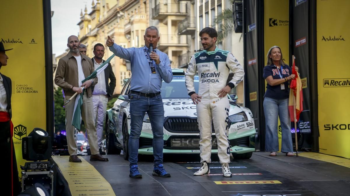 Ceremonia de salida del Rally Sierra Morena 2026