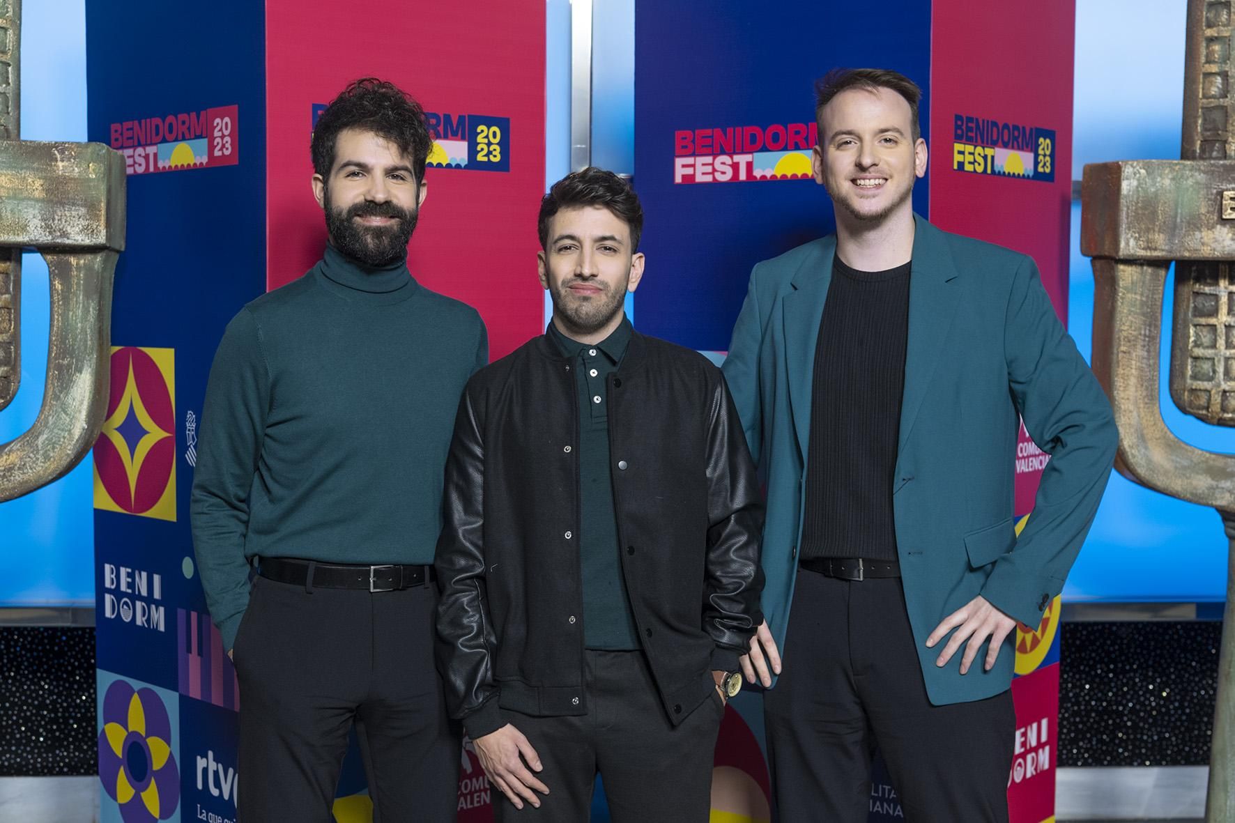 Siderland en la alfombra naranja del Benidorm Fest 2023