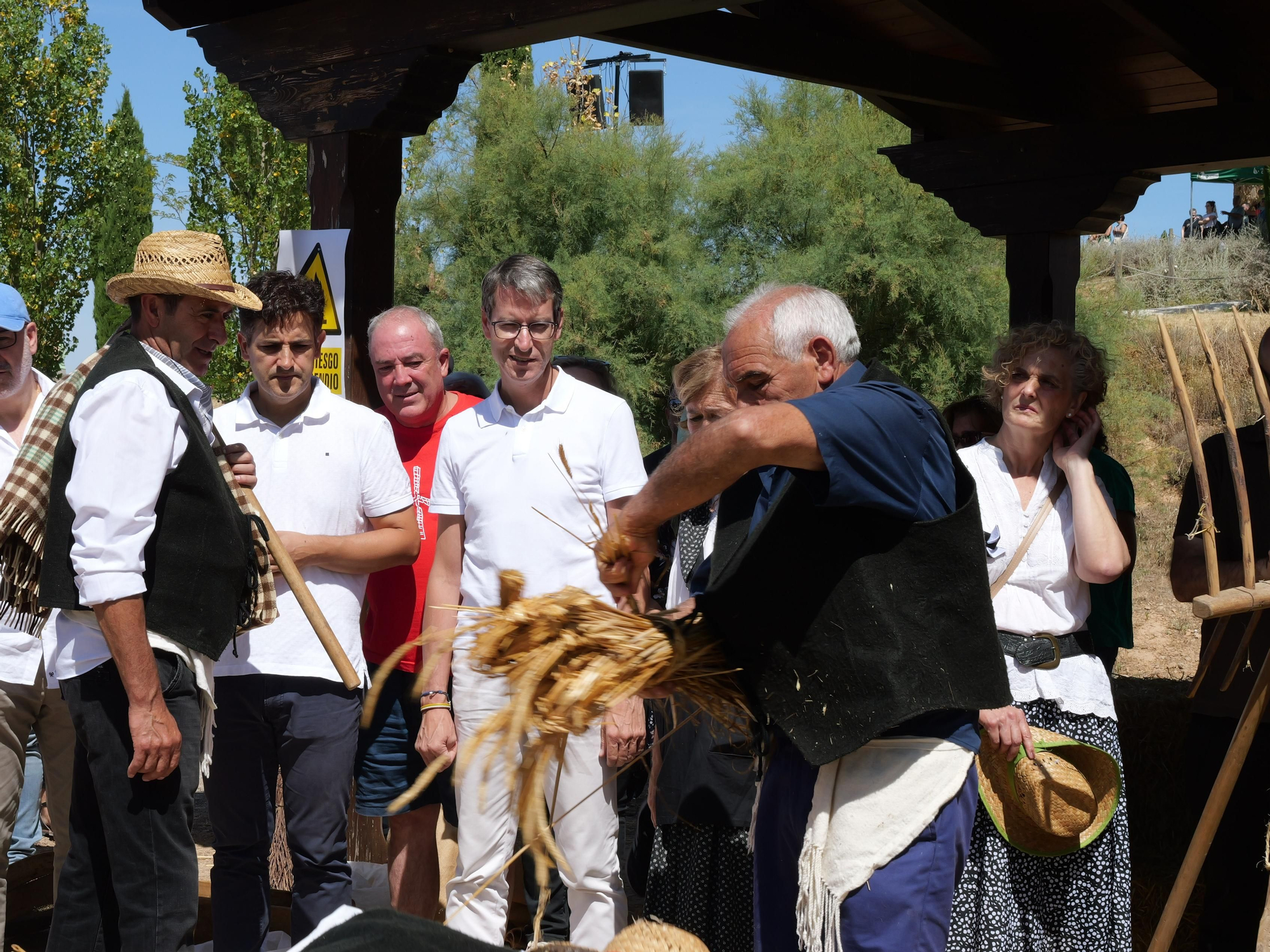 Las imágenes de la Fiesta de la Molienda de Ocón