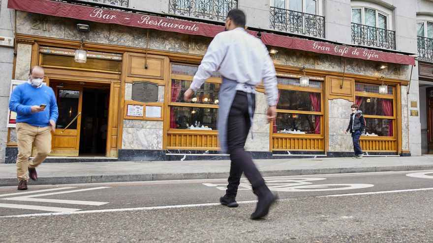 Imagen de una cafetería en Madrid