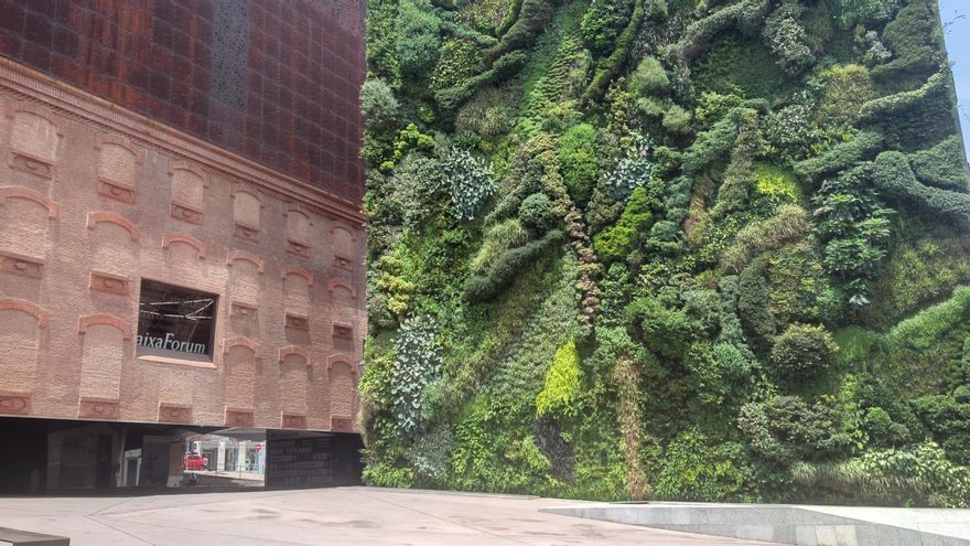 El edificio CaixaForum en Madrid.