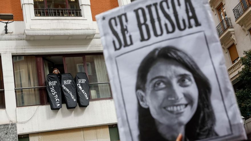 La huelga indefinida de Justicia afecta en Asturias a 1.400 funcionarios