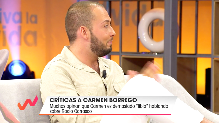 La reacción de José Antonio Avilés al toque de atención de Emma García