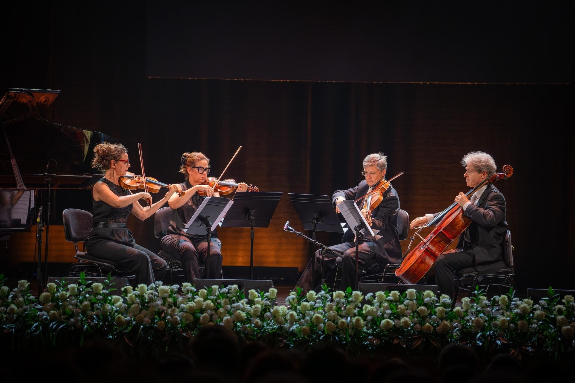 Una decena de artistas rinden homenaje al compositor palmero Luis Cobiella en la Fiesta de Arte de La Bajada.