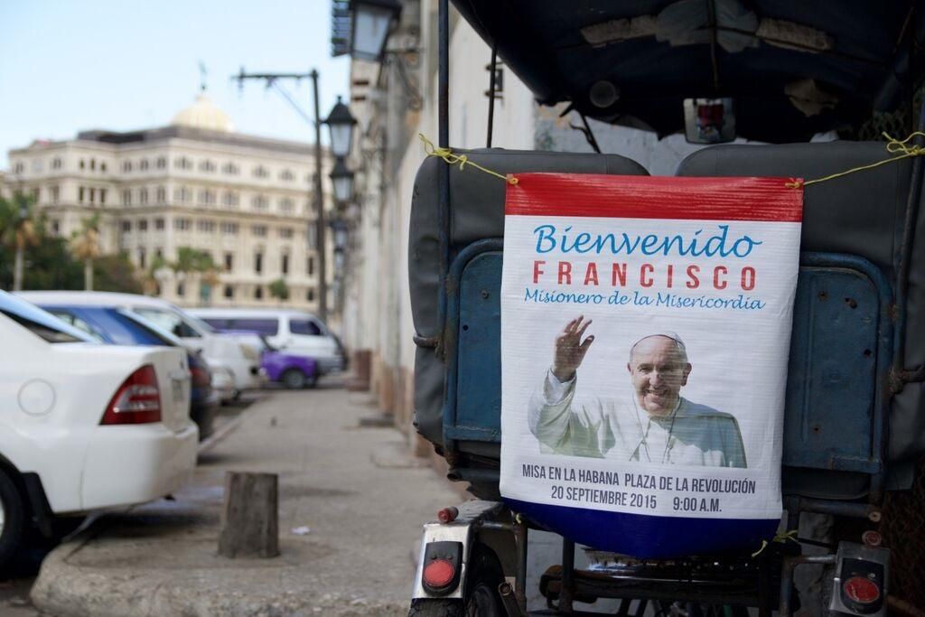 Cuba se prepara para la visita del Papa. (Himar Bethencourt)