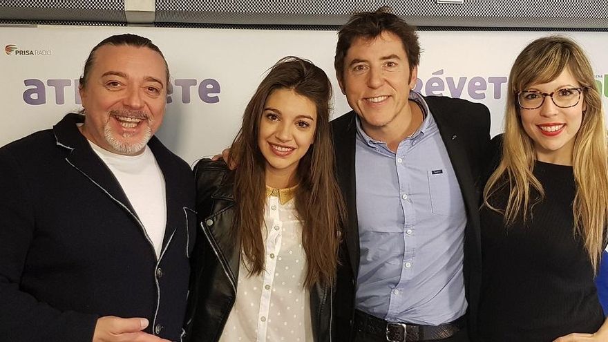 Isidro Montalvo, Ana Guerra, Manel Fuentes y Patricia Imaz en Atrévete