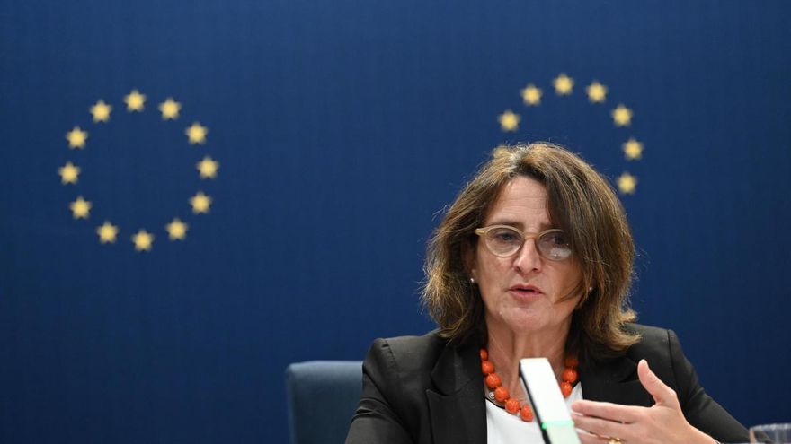 La vicepresidenta de la Comisión Europea Teresa Ribera.