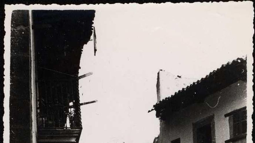 Potes, el pueblo mártir incendiado y volado con dinamita por los rojos".