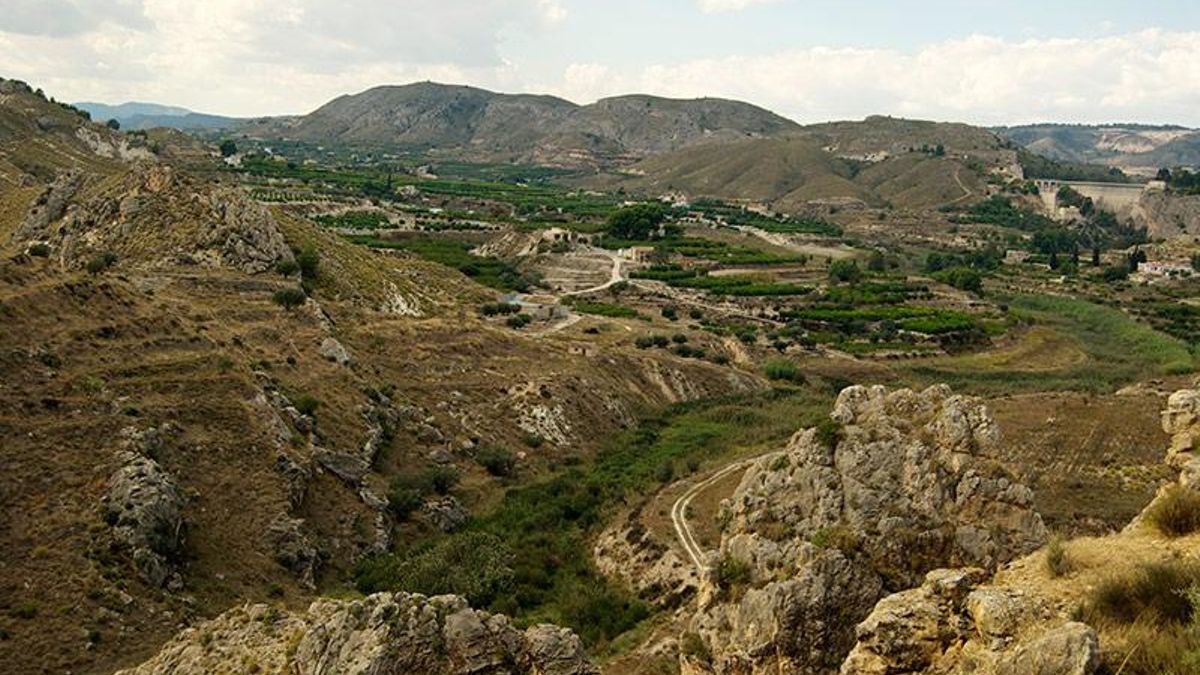 Vista del yacimiento